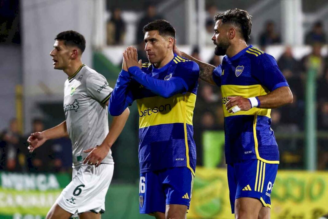 boca-empato-con-defensa-y-justica-2-a-2-en-florencio-varela-en-el-duelo-de-la-sexta-fecha-de-la-liga-profesional