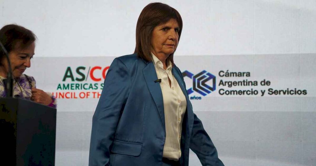 patricia-bullrich-desmintio-que-haya-facilitado-la-visita-de-diputados-libertarios-a-represores:-«es-falso-de-toda-falsedad»