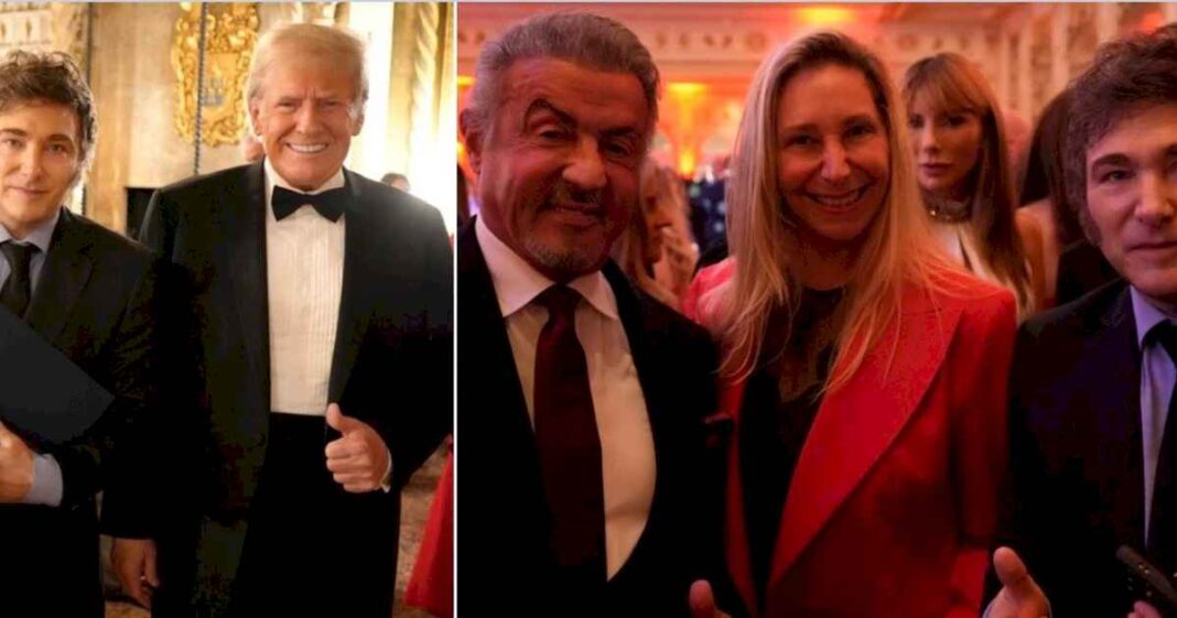 javier-milei-en-estados-unidos,-en-vivo:-fotos-con-trump,-abrazo-con-sylvester-stallone,-mensaje-a-«los-kukas»-y-nueva-exposicion