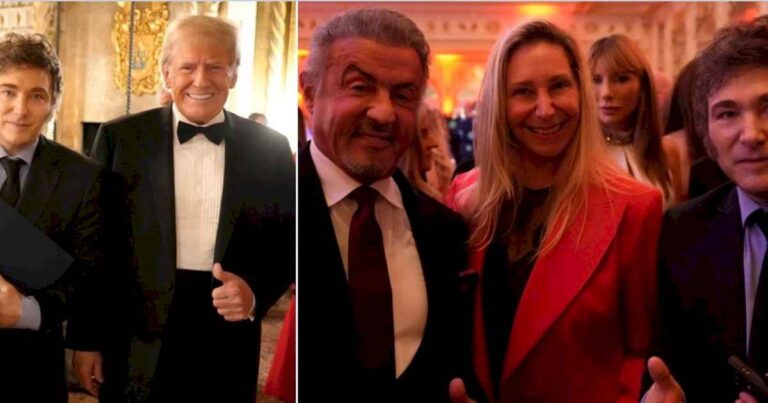 javier-milei-en-estados-unidos,-en-vivo:-fotos-con-trump,-abrazo-con-sylvester-stallone,-mensaje-a-«los-kukas»-y-nueva-exposicion