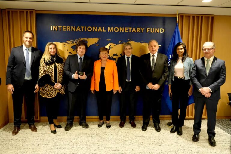 Javier Milei mantuvo un nuevo encuentro con Kristalina Georgieva en Estados Unidos