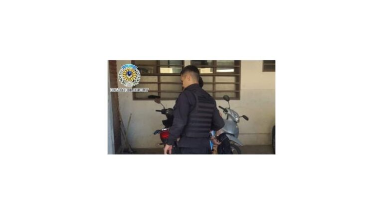 Intentó esconderse de la policía pero terminó preso