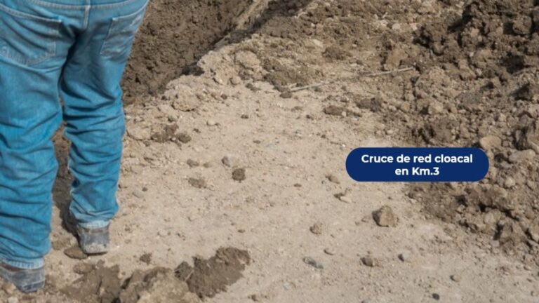 Destacan mejoras en redes de agua y cloacas en puntos claves de la ciudad