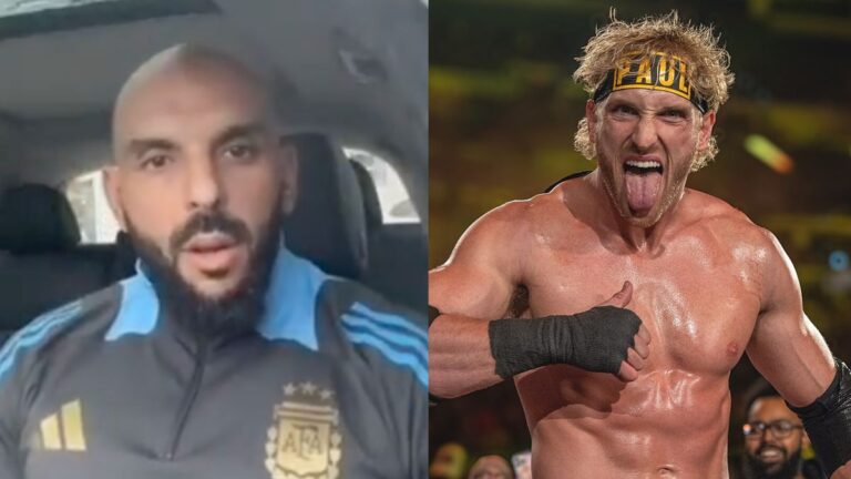 El guardaespaldas de Lionel Messi invitó a pelear a Logan Paul: el video