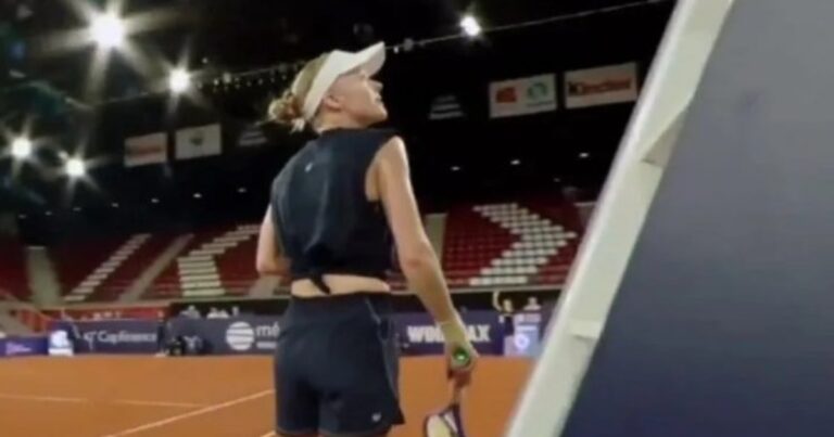 El desopilante pedido que una tenista británica le hizo a una umpire en el Abierto de Rouen