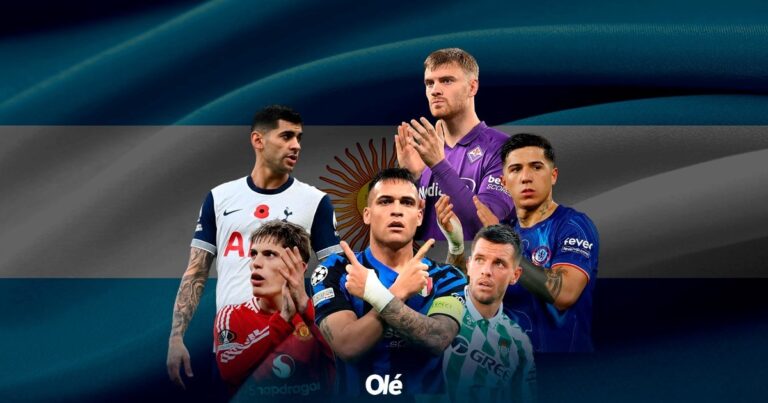 Los 10 argentinos que jugarán las semifinales de copas europeas