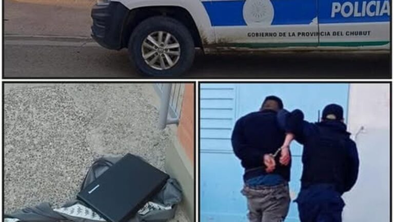 Robó una notebook de un local en avenida Kennedy