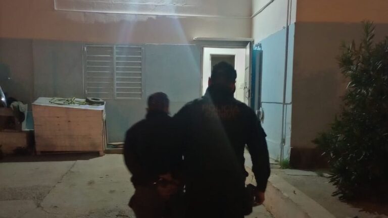 Robó una moto, chocó contra un árbol y terminó preso