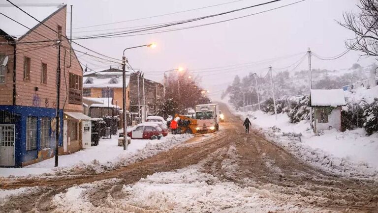 Ola polar en la Patagonia: este miércoles se dio el día más frío del año