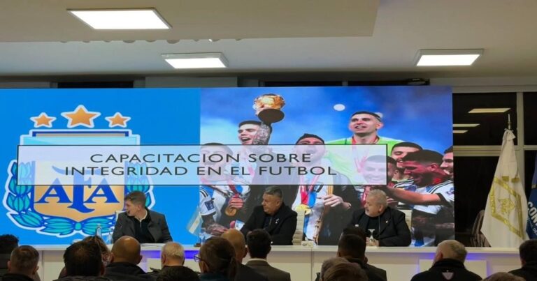 La AFA comenzó una capacitación para evitar amaños de partidos