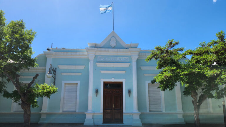 El viernes se reinaugura la Casa de Gobierno en Rawson