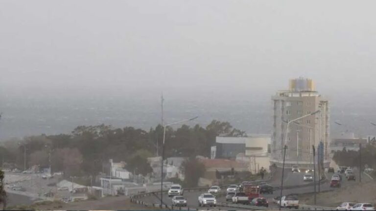 Miércoles nublado y con ráfagas que podrían llegar a 100km/h en Comodoro y Rada Tilly