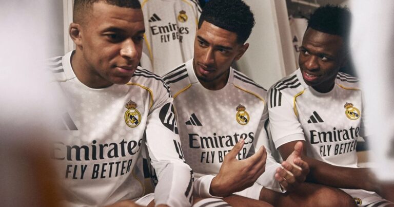 La nueva camiseta del Real Madrid que va a estrenar Franco Mastantuono