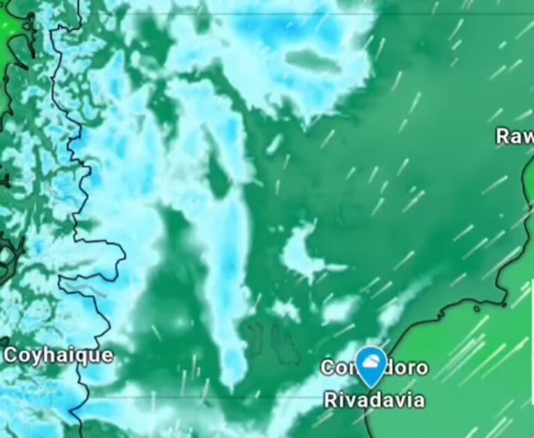Ola de frío en Chubut: aviso meteorológico, heladas y posibles nevadas hasta el viernes