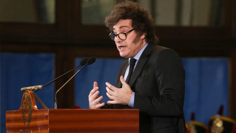 Milei: Vamos a vetar y si se cae el veto, vamos a judicializar