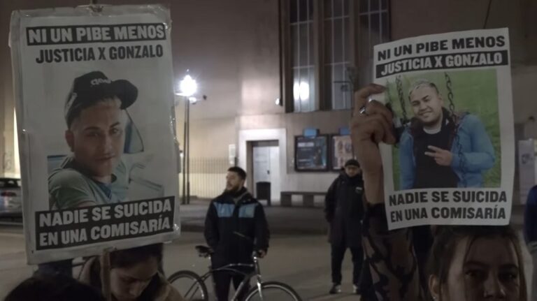 Otra víctima de la Policía Bonaerense: Gonzalo Tamame murió dentro de la comisaría de Olavarría