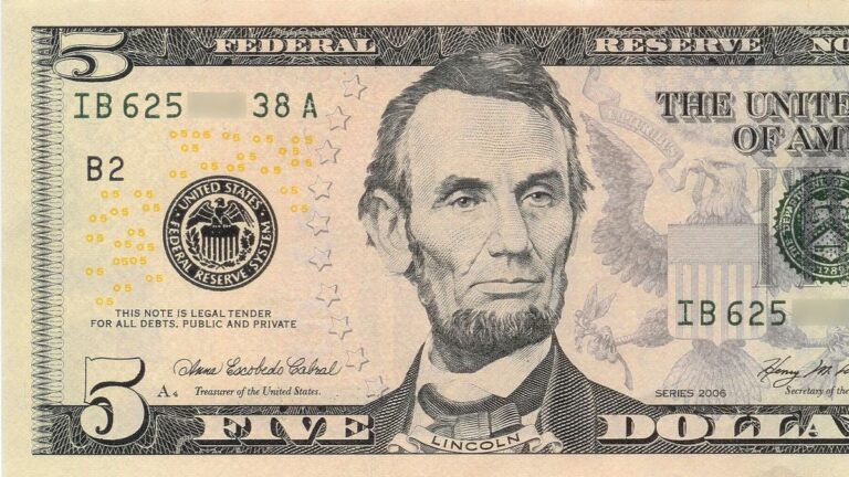 Revisa tus ahorros: el billete de cinco dólares que le puede dar una gran alegría a tus bolsillos