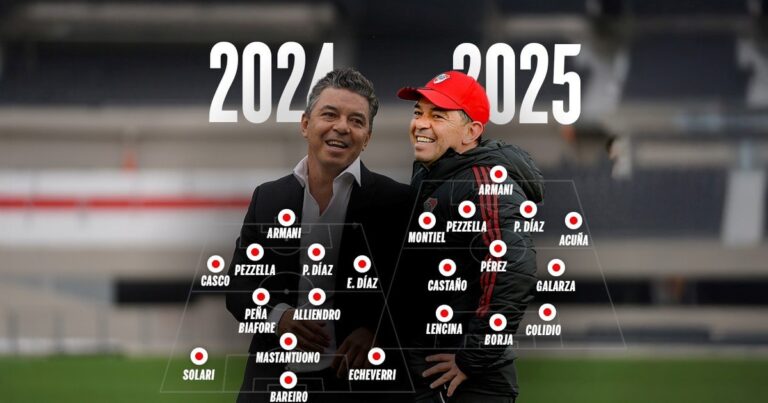 Un año de Gallardo: la abismal diferencia entre su primer 11 de River y el último