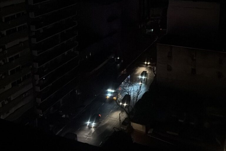 Apagón masivo en el centro porteño