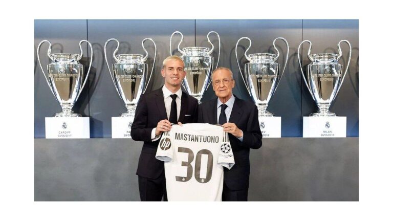 Presentaron a Franco Mastantuono como nuevo jugador del Real Madrid