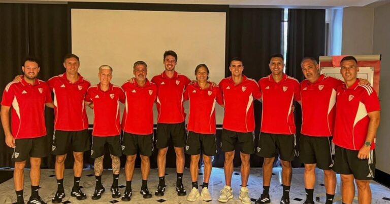 Las primeras palabras de Erik Lamela como cuerpo técnico del Sevilla