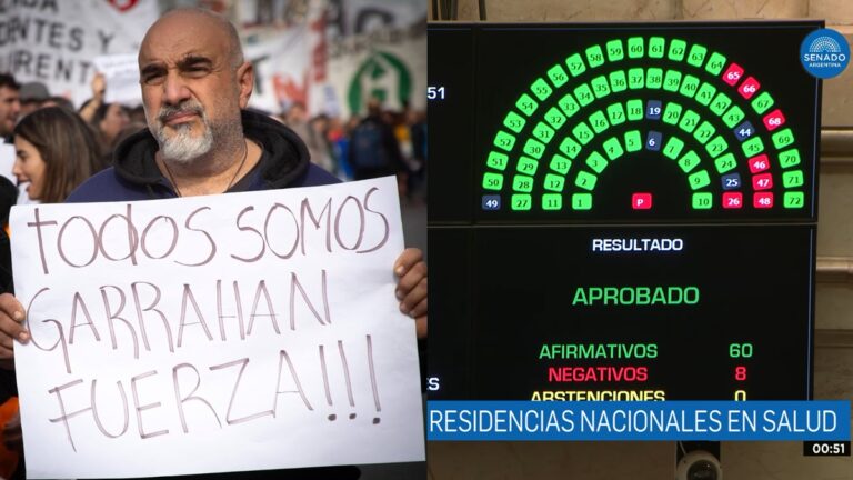 Hospital Garrahan: se aprobó la ley de emergencia pediátrica en el Senado