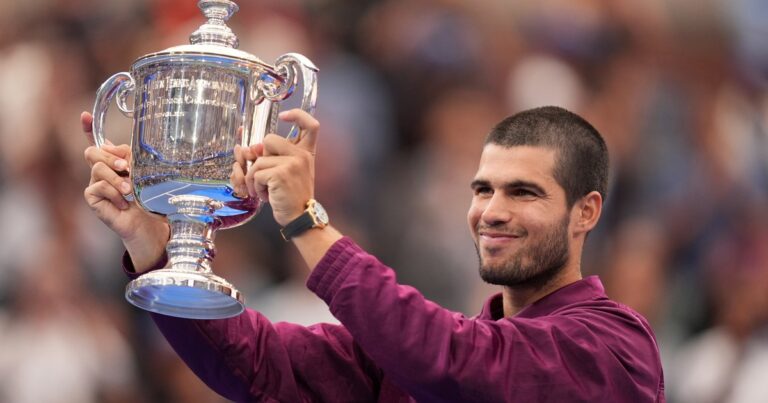 Carlos Alcaraz aplastó a Jannik Sinner con un tenis furioso: campeón del US Open y otra vez número 1 del mundo