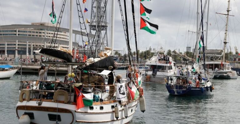Flotilla Sumud. Seguí su ubicación en vivo