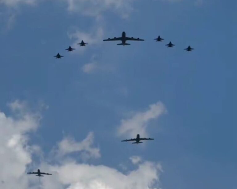 Llegaron los F-16 a la Argentina y habrá un sobrevuelo histórico sobre Buenos Aires