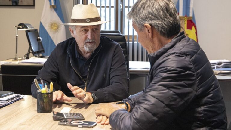 Intendente y vicegobernador por una obra histórica