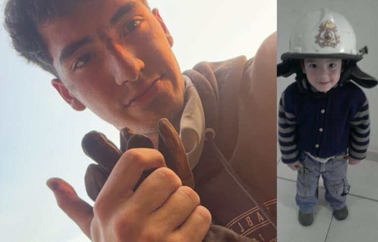 La historia del chico que soñaba con ser bombero y hoy arriesga su vida para combatir las llamas