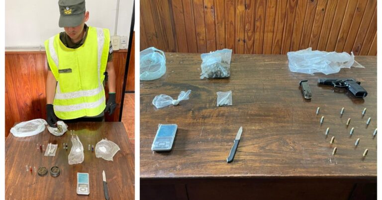 Video: así la Gendarmería secuestró armas y drogas a la barra de San Lorenzo