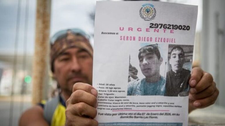 Diego Serón desapareció hace 8 días: «Si no salíamos nosotros, nadie lo hacía»