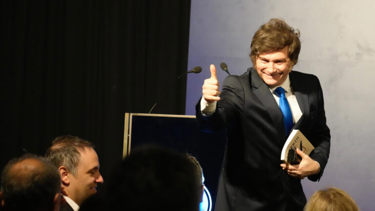 Milei viaja este lunes a Davos