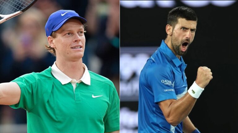 Abierto de Australia: Sinner y Djokovic barrieron a sus rivales y pasaron a la tercera ronda