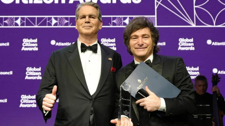 Bessent calificó a Milei como un político de gran nivel