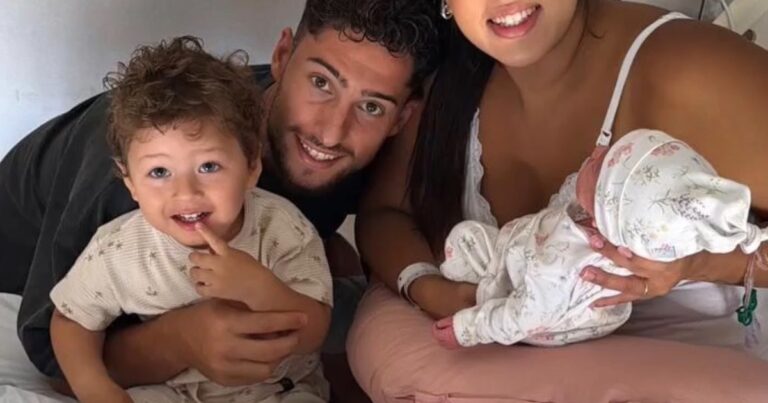 Se va o se queda? La hija de Di Cesare nació con un gol bajo el brazo y Racing ya la hizo socia